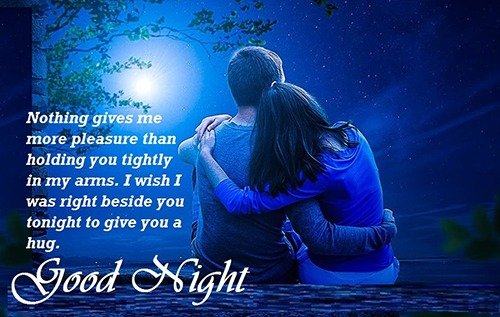 Good night message for my wife
