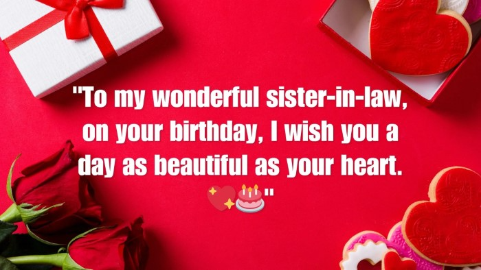 Heartfelt Birthday Wishes for Sister in Law