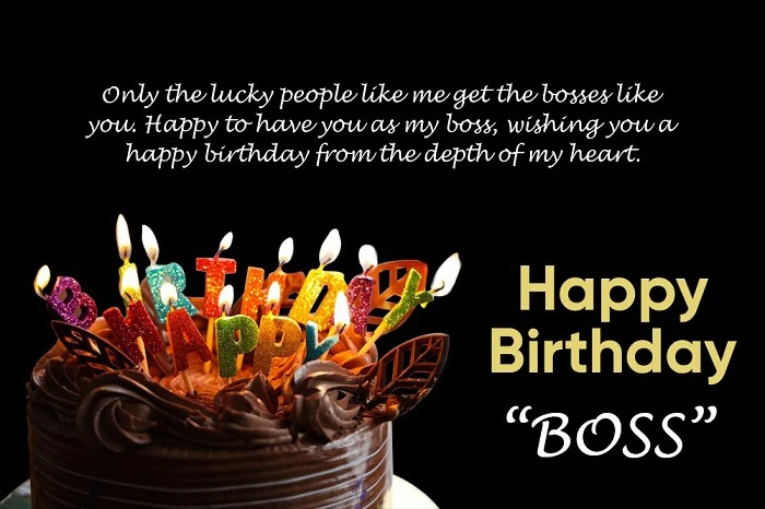 Professional Birthday Wishes for Boss