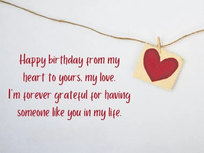 Romantic Birthday Wishes for Lover