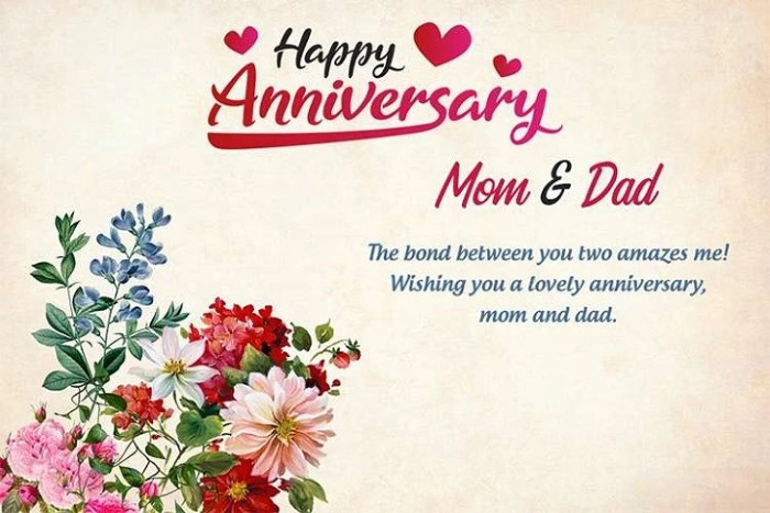 anniversary wish for parents