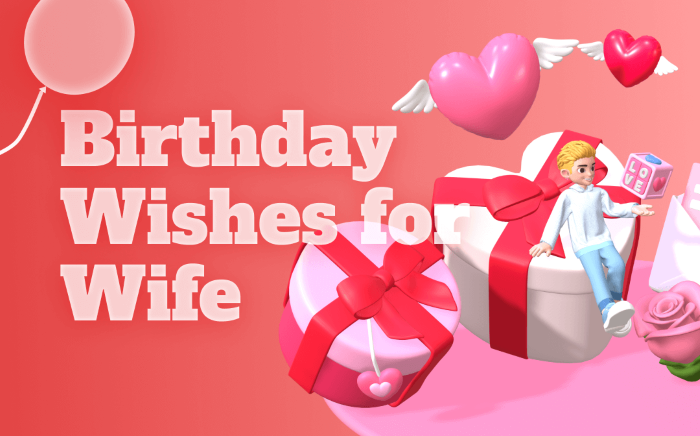 Basic Birthday Greetings for Your Wife