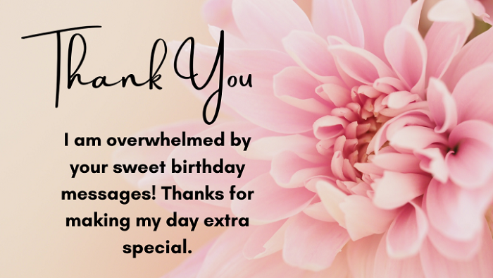 Best Thank You Messages for Birthday Wishes