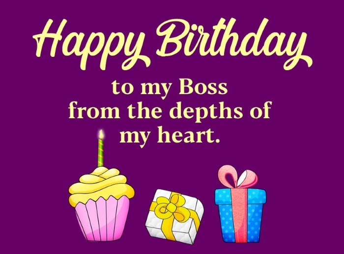 Inspirational Birthday Messages for Your Boss