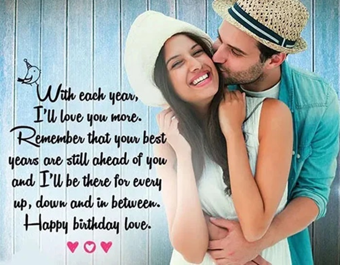 Romantic Birthday Messages for Wife