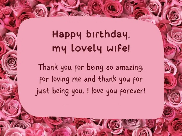 Romantic Birthday Messages for Your Wife