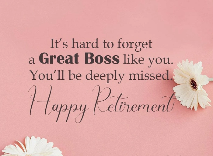 Farewell Wishes for Boss on Retirement