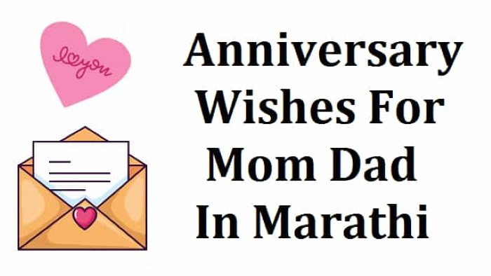 Heartfelt Anniversary Wishes for Mom and Dad in Marathi