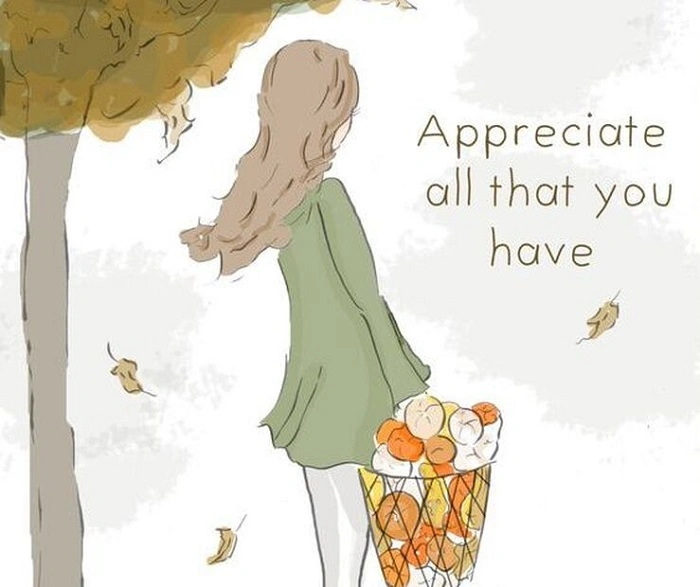 Learning to Appreciate What You Have