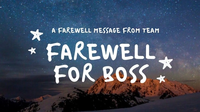 Meaningful Farewell Wishes to Boss for Different Occasions