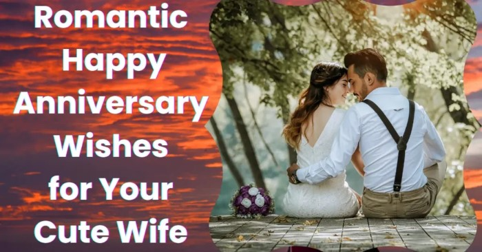 Romantic Marriage Anniversary Wishes for Your Wife