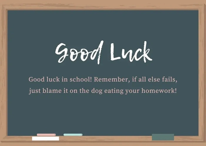 The Importance of Good Luck Wishes for a School Year