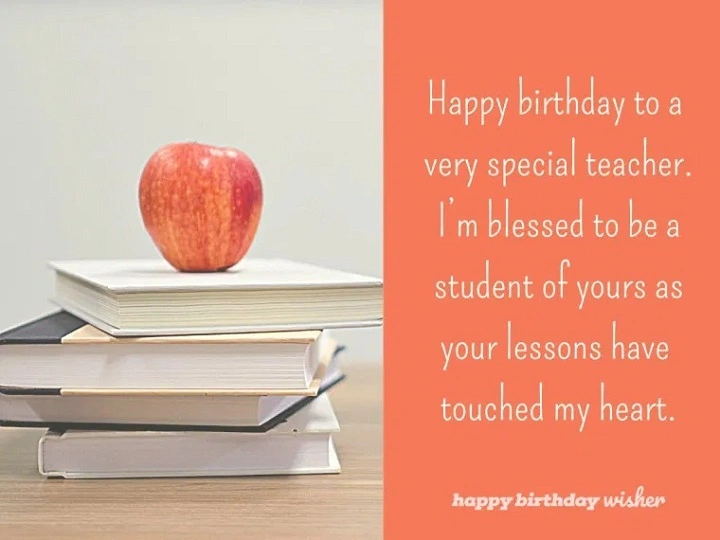 Birthday Wish for Favourite Teacher birthday wish for favourite teacher