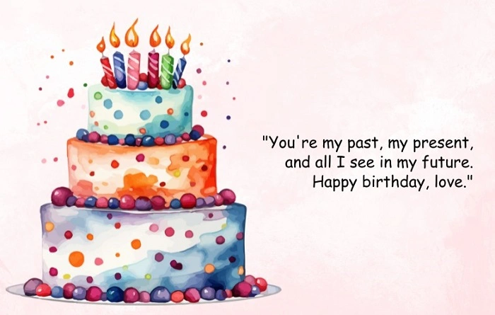 Birthday wishes and short sweet in English to boyfriend 1