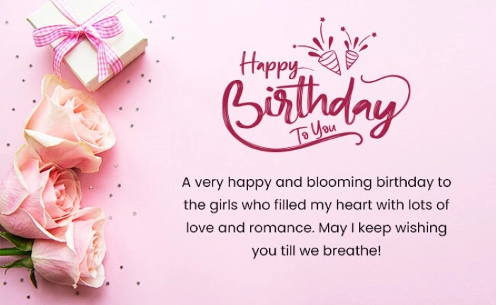 Emotional Birthday Messages for Your Girlfriend